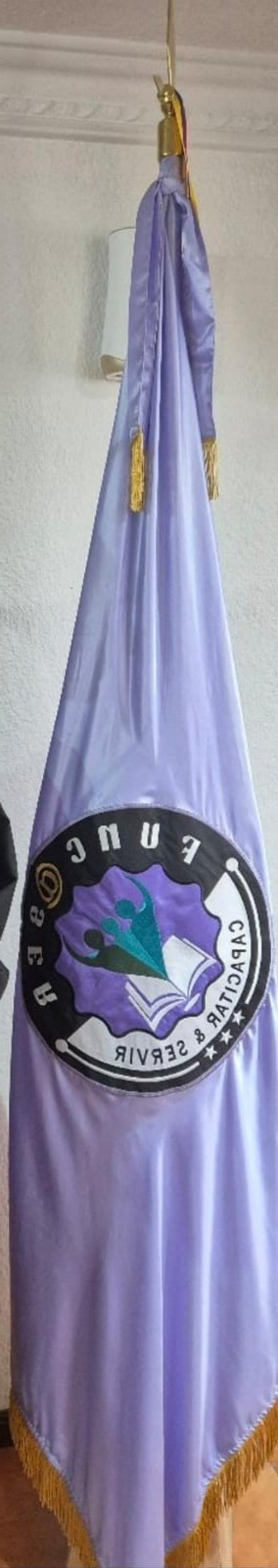 NUESTRA BANDERA ES EL SIMBOLO DE VICTORIA DE CADA META QUE LOGRAMOS EN PRO DE LA COMUNIDAD QUE IMPACTAMOS