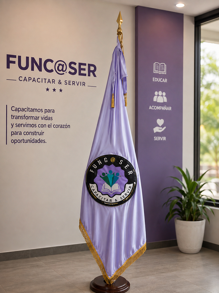 SU PRESENCIA SIEMPRE NOS ACOMPAÑA EN CADA ACTIVIDAD Y NUESTRAS MISIONES NUESTRA BANDERA ES EL SIMBOLO DE VICTORIA DE CADA META QUE LOGRAMOS EN PRO DE LA COMUNIDAD QUE IMPACTAMOS