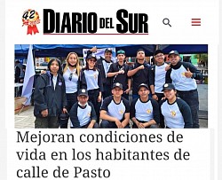 NUESTRO GRUPO DE BRIGADISTAS CUMPLEN SU MISION