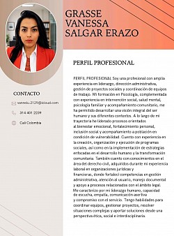 PSICOLOGA GRUPO RAPSI DIRECTORA RUTAS ESPERANZA