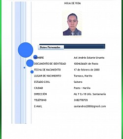 AXL ANDRES SOLARTE PROFESOR NATURALES Y DIRECTOR PROGRAMA MEDICO FUNCASER