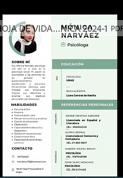 MONICA NARVAEZ PSICOLOGA GRUPO RAPSI