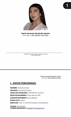 MARIA FERNANDA HERNANDEZ DIRECTORA GRUPO RAPSI